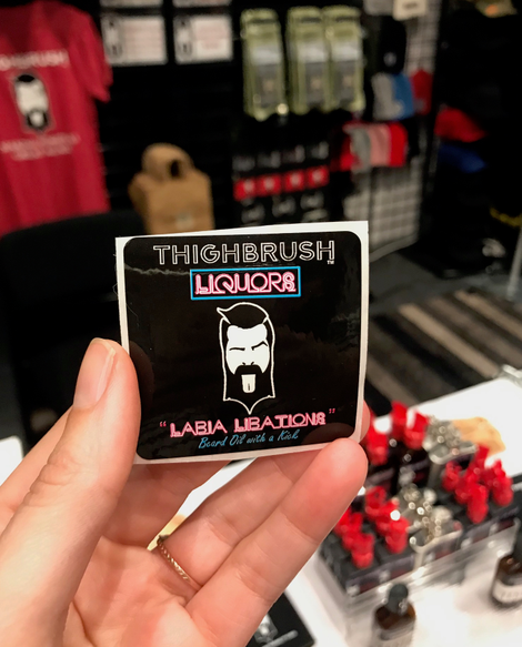 Illustration for article titled Let Us Consider the 'Thighbrush': The Bearded Manly Man's Pussy-Eating Brag